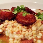 seared scallops