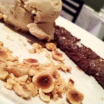 truffle terrine/ toasted hazelnuts/ coffee ice cream